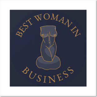 Best Woman in Business Posters and Art